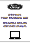 1985-1994 FORD GRANADA MK3 WORKSHOP REPAIR SERVICE MANUAL - PDF