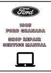 1985 FORD GRANADA SHOP SERVICE REPAIR MANUAL - PDF