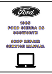 1985 FORD SIERRA RS COSWORTH SHOP SERVICE REPAIR MANUAL - PDF