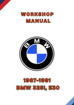 1987-1991 BMW 325I, E30 WORKSHOP MANUAL - PDF