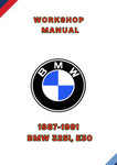 1987-1991 BMW 325I, E30 WORKSHOP MANUAL - PDF