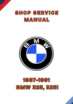 1987-1991 BMW 325, 325I SHOP SERVICE MANUAL - PDF