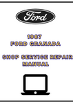 1987 FORD GRANADA SHOP SERVICE REPAIR MANUAL - PDF