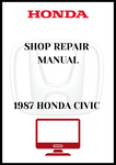 1987 HONDA PRELUDE SHOP REPAIR MANUAL - PDF