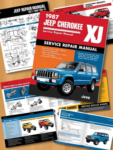 1987 JEEP CHEROKEE XJ SHOP SERVICE REPAIR MANUAL - PDF