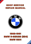 1988-1991 BMW 5-SERIES (E34) BMW 520I SHOP SERVICE REPAIR MANUAL - PDF