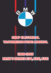 1988-1995 BMW 5 SERIES E34, 525I, 535I SHOP ELECTRICAL TROUBLESHOOTING MANUAL - PDF 
