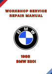 1988 BMW 320I WORKSHOP SERVICE REPAIR MANUAL - PDF