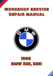 1988 BMW 325, 325I WORKSHOP SERVICE REPAIR MANUAL - PDF