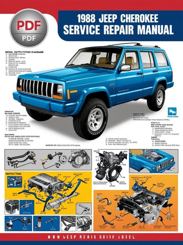 1988 JEEP CHEROKEE SHOP SERVICE REPAIR MANUAL - PDF