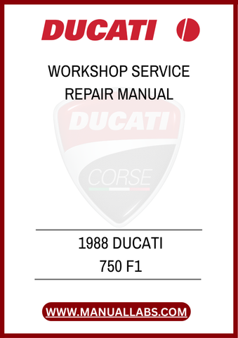 DON’T LET MINOR ISSUES TURN INTO MAJOR PROBLEMS. EQUIP YOURSELF WITH THIS INVALUABLE RESOURCE AND ENSURE YOUR 1988 DUCATI 750 F1 REMAINS IN PEAK CONDITION FOR YEARS