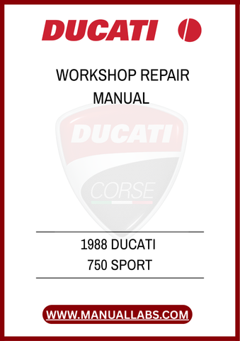 DON'T MISS OUT ON THE OPPORTUNITY TO ENHANCE YOUR MOTORCYCLE EXPERIENCE. DOWNLOAD THE 1988 DUCATI 750 SPORT WORKSHOP REPAIR MANUAL TODAY AND ENSURE YOUR RIDE REMAINS