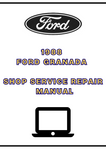 1988 FORD GRANADA SHOP SERVICE REPAIR MANUAL - PDF