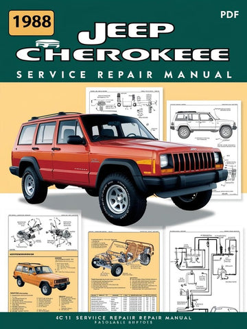 1988 JEEP CHEROKEE SHOP SERVICE REPAIR MANUAL - PDF