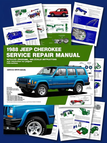 1988 JEEP CHEROKEE SHOP SERVICE REPAIR MANUAL - PDF