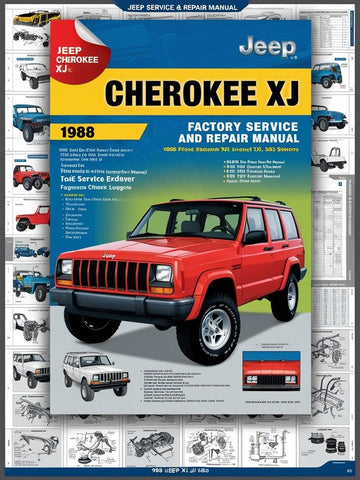 1988 JEEP CHEROKEE XJ FACTORY SHOP SERVICE REPAIR MANUAL - PDF