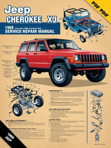 1988 JEEP CHEROKEE XJ SHOP SERVICE REPAIR MANUAL - PDF