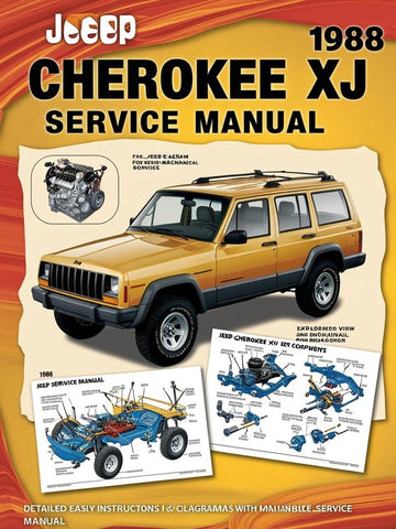 1988 JEEP CHEROKEE XJ SHOP SERVICE MANUAL - PDF
