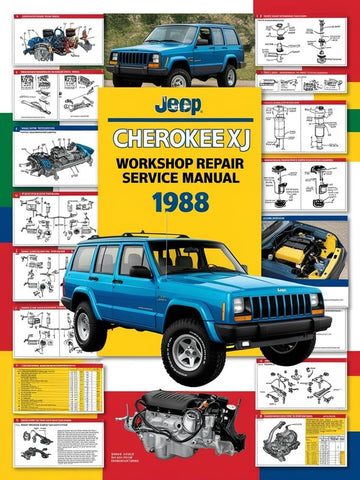 1988 JEEP CHEROKEE XJ WORKSHOP REPAIR SERVICE MANUAL - PDF