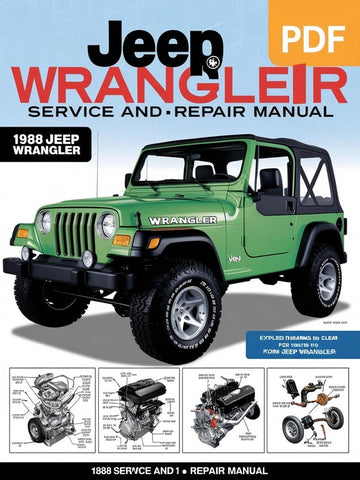 1988 JEEP WRANGLER SHOP SERVICE REPAIR MANUAL - PDF