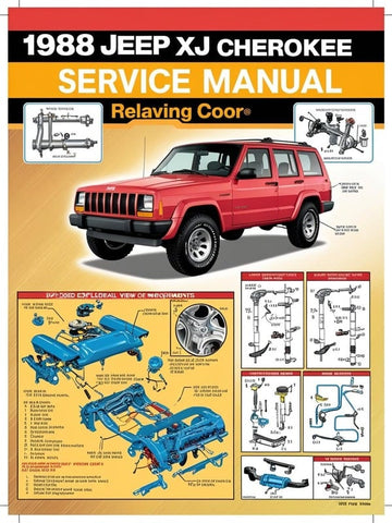 1988 JEEP XJ CHEROKEE SHOP SERVICE MANUAL - PDF