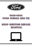 1989-1994 FORD SIERRA (MK III) SHOP SERVICE REPAIR MANUAL - PDF