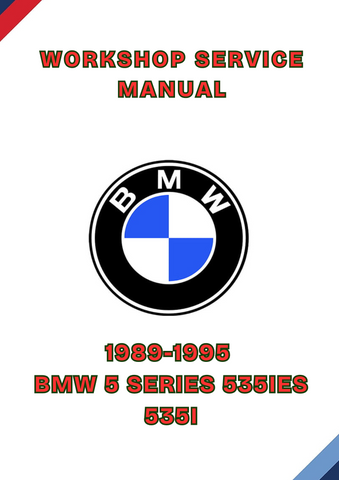 1989-1995 BMW 5 SERIES 535I WORKSHOP SERVICE MANUAL - PDF