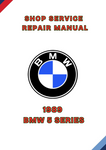 1989 BMW 5 SERIES SHOP SERVICE REPAIR MANUAL - PDF