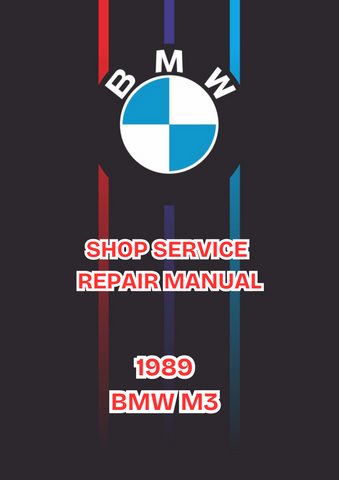 1989 BMW M3 SHOP ELECTRICAL TROUBLESHOOTING MANUAL - PDF