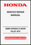 UNLOCK THE FULL POTENTIAL OF YOUR 1989 HONDA FL400R PILOT ATV WITH OUR COMPREHENSIVE SERVICE REPAIR MANUAL IN PDF FORMAT. 