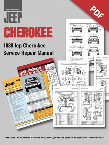 1989 JEEP CHEROKEE SHOP SERVICE REPAIR MANUAL - PDF