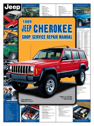 1989 JEEP CHEROKEE SHOP SERVICE REPAIR MANUAL - PDF