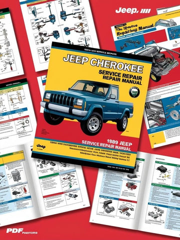 1989 JEEP CHEROKEE SHOP SERVICE REPAIR MANUAL - PDF