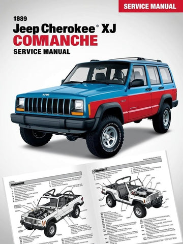 1989 JEEP CHEROKEE XJ COMANCHE SHOP SERVICE MANUAL - PDF