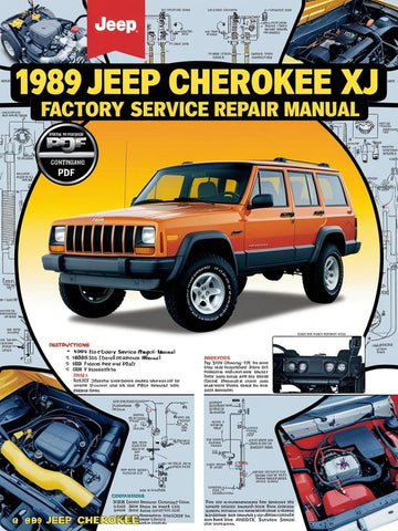 1989 JEEP CHEROKEE XJ FACTORY SHOP SERVICE REPAIR MANUAL - PDF
