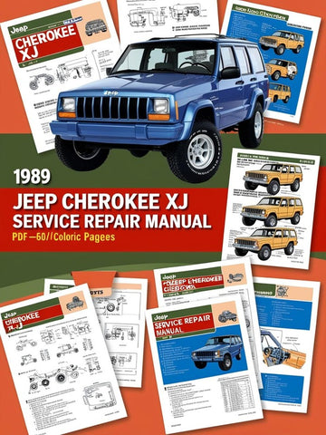 1989 JEEP CHEROKEE XJ SHOP SERVICE REPAIR MANUAL - PDF