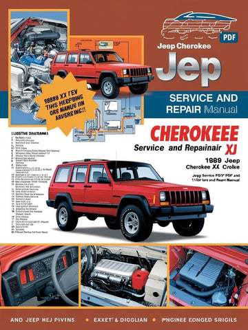 1989 JEEP CHEROKEE XJ SHOP SERVICE REPAIR MANUAL - PDF