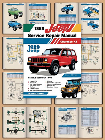 1989 JEEP CHEROKEE XJ SHOP SERVICE REPAIR MANUAL - PDF