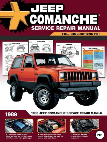 1989 JEEP COMANCHE SHOP SERVICE REPAIR MANUAL - PDF 