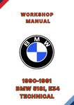 1990-1991 BMW 518I, E34 TECHNICAL WORKSHOP MANUAL - PDF
