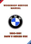 1990-1991 BMW 5 SERIES 518I WORKSHOP SERVICE MANUAL - PDF