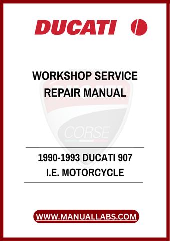 DON’T LET MINOR ISSUES TURN INTO MAJOR PROBLEMS. EQUIP YOURSELF WITH THE RIGHT TOOLS AND INFORMATION TO MAINTAIN YOUR DUCATI 907 I.E. EFFECTIVELY. DOWNLOAD YOUR PDF MANUAL