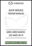 1990-1993 MAZDA 323 4WD GT-R SHOP SERVICE REPAIR MANUAL - PDF