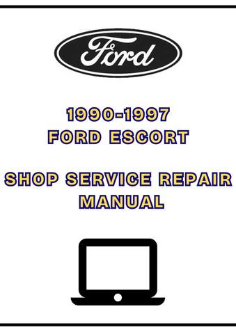 1990-1997 FORD ESCORT SHOP SERVICE REPAIR MANUAL - PDF