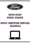 1990-1997 FORD ORION SHOP SERVICE REPAIR MANUAL - PDF