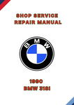 1990 BMW 318I SHOP REPAIR SERVICE MANUAL - PDF