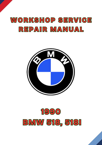 1990 BMW 518, 518I WORKSHOP SERVICE REPAIR MANUAL - PDF