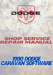 1990 DODGE CARAVAN SOFTWARE SHOP SERVICE REPAIR MANUAL - PDF