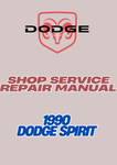 1990 DODGE SPIRIT SHOP SERVICE REPAIR MANUAL - PDF