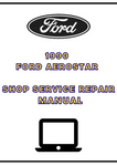 1990 FORD AEROSTAR SHOP SERVICE REPAIR MANUAL - PDF